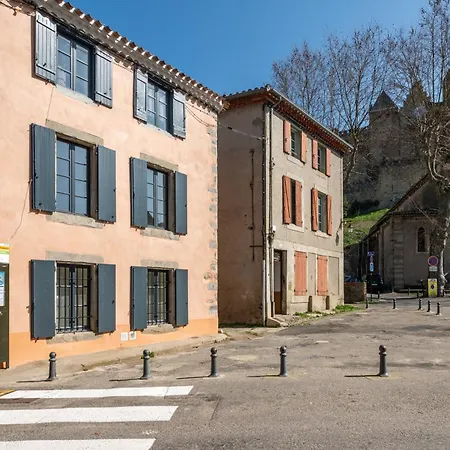 Les De Laure - L'or Blanc, Avec Vue Sur Le Chateau, Climatisation, A 160 M De La Cite Medievale Apartment *